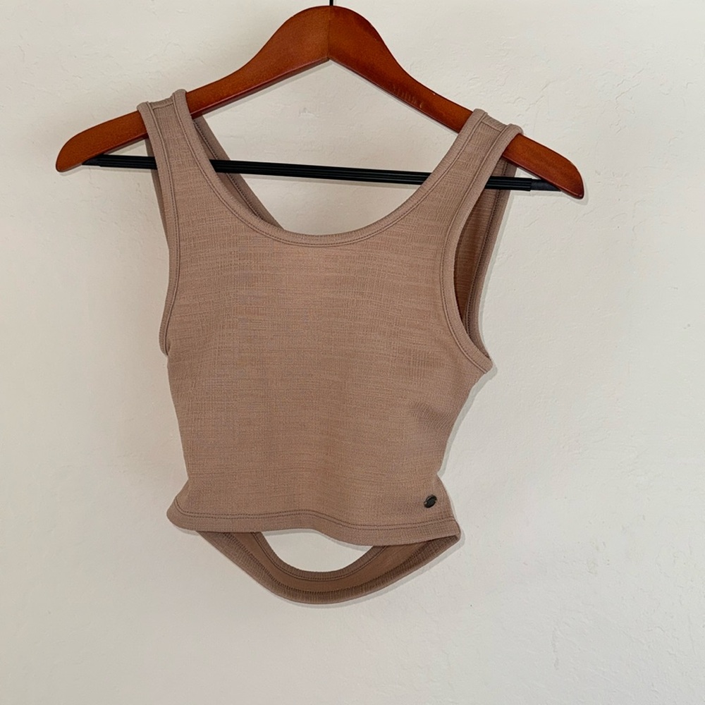 Tan Roxy Tank - Picture 1 of 4